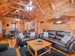Cozy Carolina Private Cabin with Firepit - Image 5