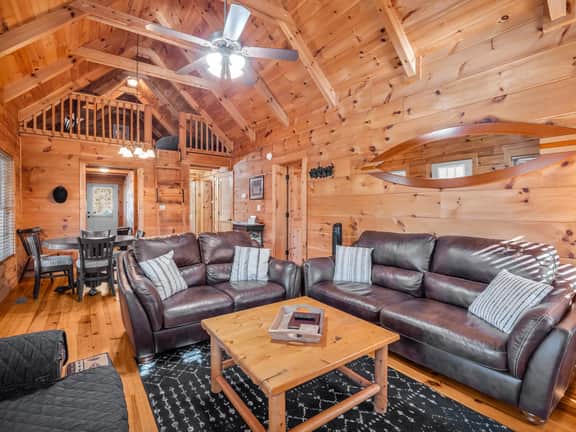 Cozy Carolina Private Cabin with Firepit - Image 5